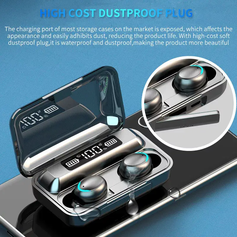 BTH F9-5 True Wireless Earbuds Bluetooth 5.0 with- eSquare store