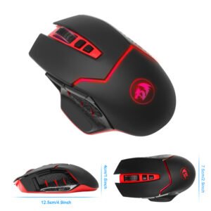 REDRAGON-MIRAGE-M690-USB-Wireless-2-4G-Gaming-Mouse-4800DPI-8-buttons-Programmable-ergonomic-for-overwatch