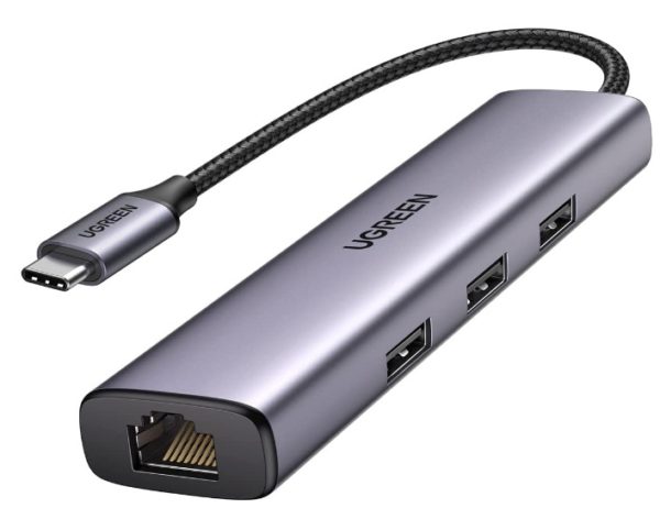 Ugreen-60600-USB-C-to-3-Port-USB-3.0-Hub-with-Gigabit-Ethernet-600x482